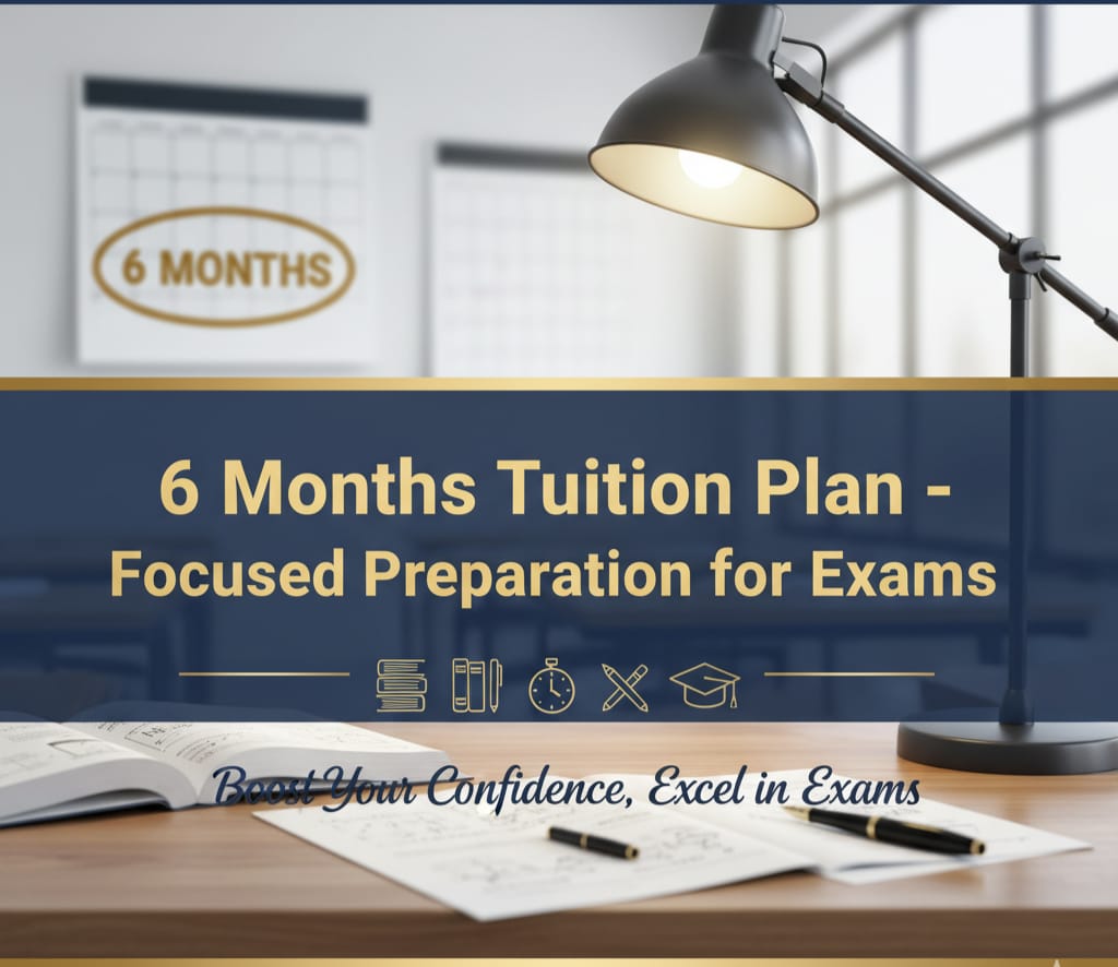 6 MONTHS TUTION PLAN
